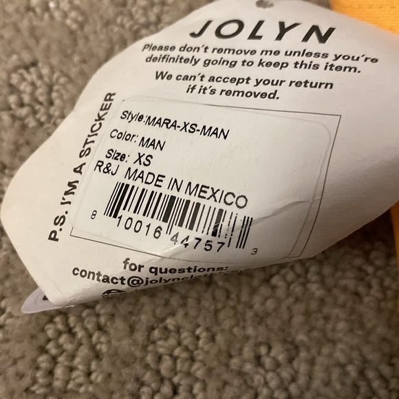 NWT JOLYN TOP MARA SIZE XS - Picture 3 of 4